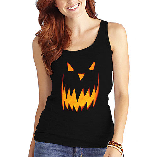 Womens Spooky Halloween Tank Top