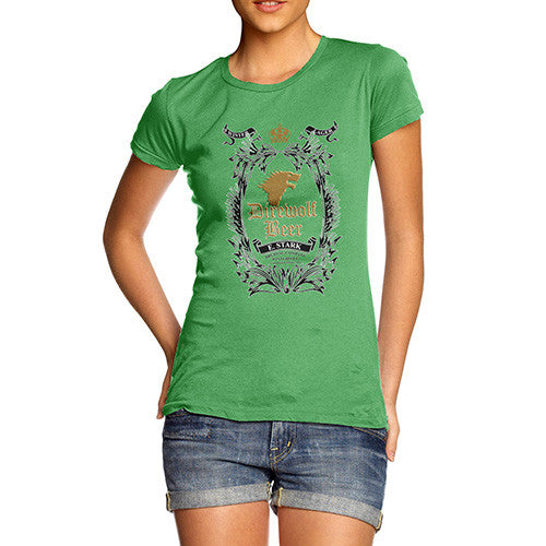 Women's Dire Wolf Beer Cotton T-Shirt