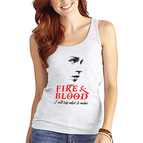 Womens Fire & Blood Tank Top