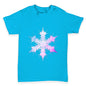 Multi-coloured Snowflake Baby Toddler T-Shirt