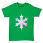 Multi-coloured Snowflake Baby Toddler T-Shirt