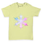 Multi-coloured Snowflake Baby Toddler T-Shirt