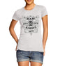 Womens Biker Bad Bones Crew Always Win T-Shirt