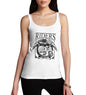 Womens Biker Print Riders on the Storm Tank Top