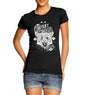 Womens Distress Print Company Of Wolves T-Shirt