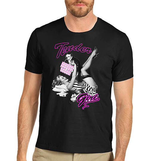 Mens Tender Girl Sexy Funny T-Shirt