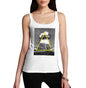 Womens Atom Bomb Nuclear Explosion Graphic Tank Top