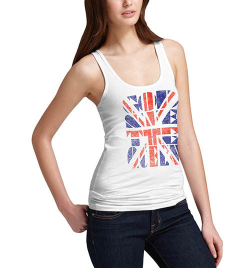 Womens Union Jack God Save the Queen Tank Top