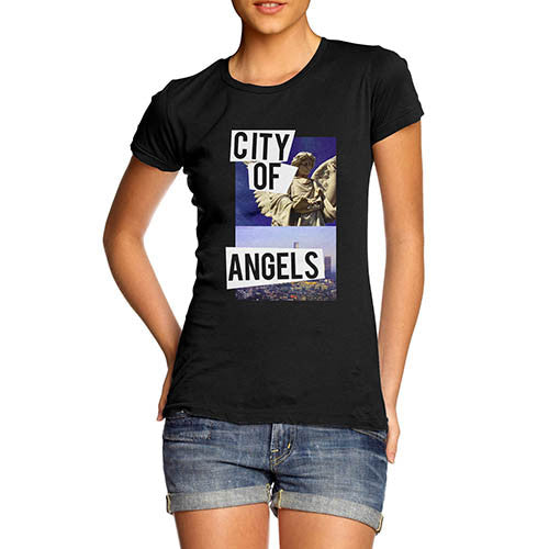 Womens City Of Angels Graphic T-Shirt