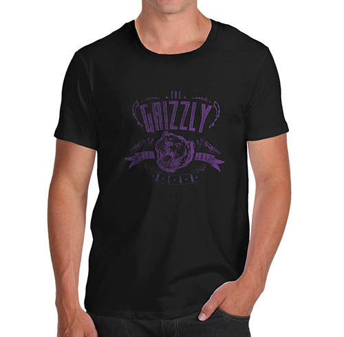 Mens The Grizzly Bear Funny T-Shirt