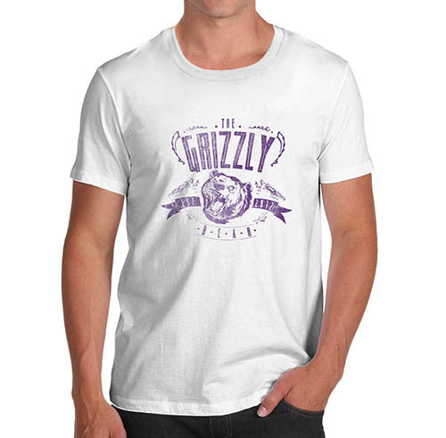 Mens The Grizzly Bear Funny T-Shirt