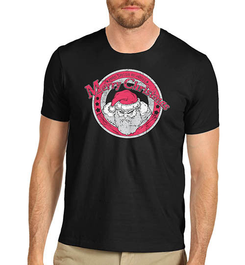 Mens Grumpy Santa Christmas T-Shirt