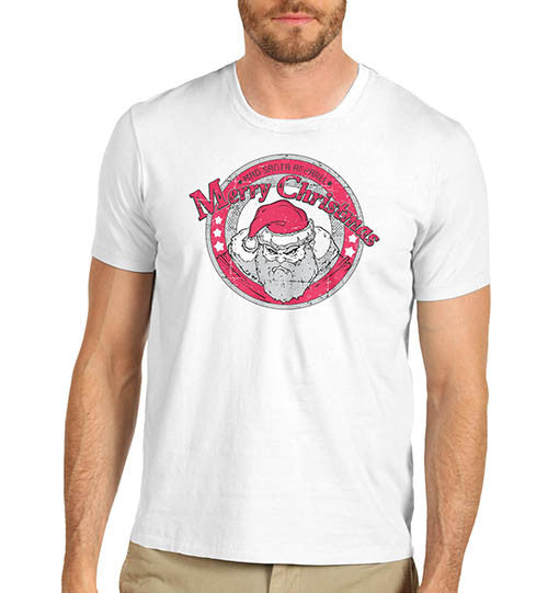 Mens Grumpy Santa Christmas T-Shirt