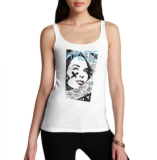 Womens Haute Couture Printed Tank Top