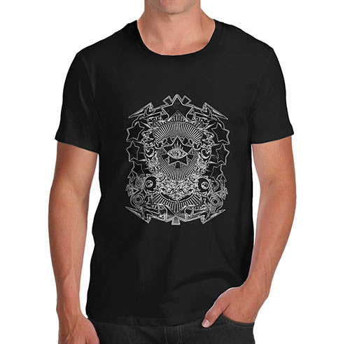 Mens Cult All Seeing eye Print T-Shirt