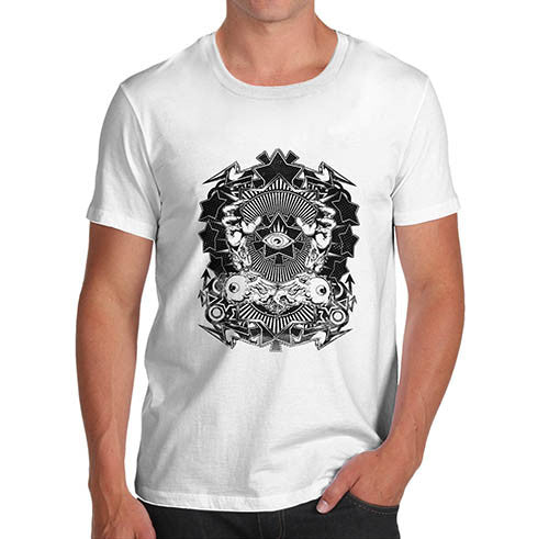 Mens Cult All Seeing eye Print T-Shirt