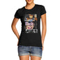 Womens Fashion Collage Printed T-Shirt