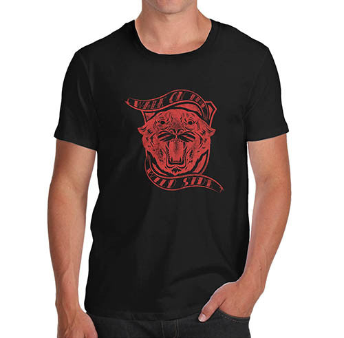 Mens Walk on the Wild Side Panther T-Shirt
