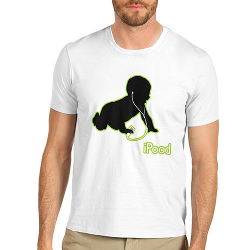 Men's Ipood Baby Funny T-Shirt