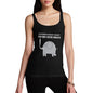 Women's Elephants Never Forget Funny Tank Top