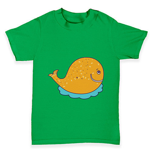 Cartoon Whale Baby Toddler T-Shirt