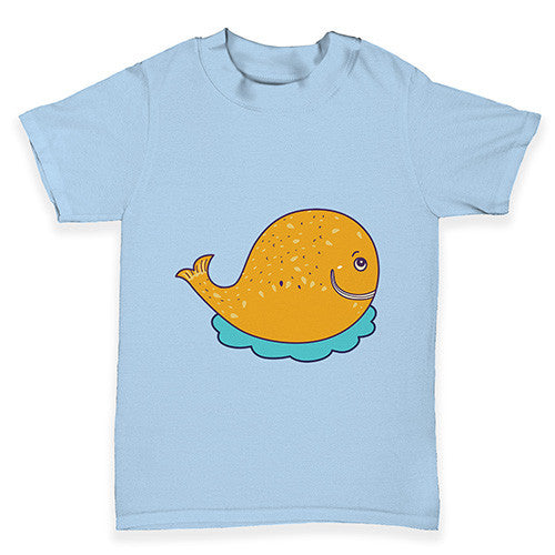 Cartoon Whale Baby Toddler T-Shirt