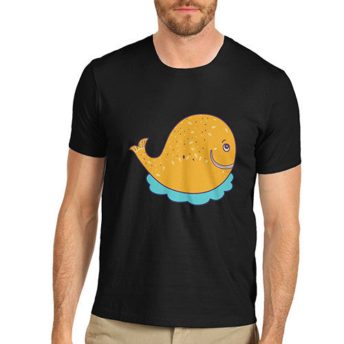 Men's Cartoon Whale Funny T-Shirt