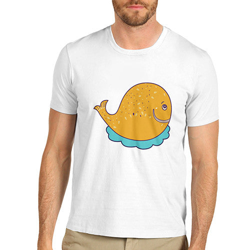 Men's Cartoon Whale Funny T-Shirt