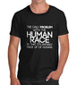 Men's Problem With The Human Race Joke Funny T-Shirt