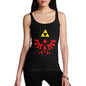 Women's Legend Of Zelda Hylian Symbol Graphic Tank Top