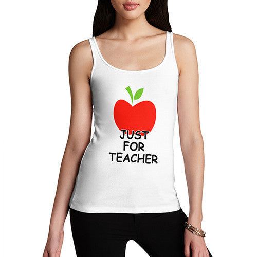 Women's Just For Teacher Graphic Tank Top