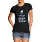 Women's Italian Cannot Keep Calm Funny T-Shirt