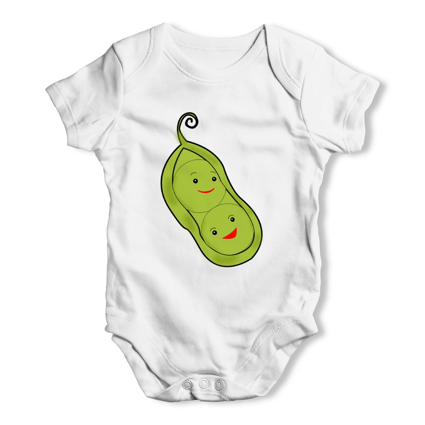 Two Peas In A Pod Baby Grow Bodysuit