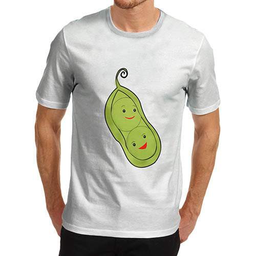 Men's Two Peas In A Pod Printed T-Shirt