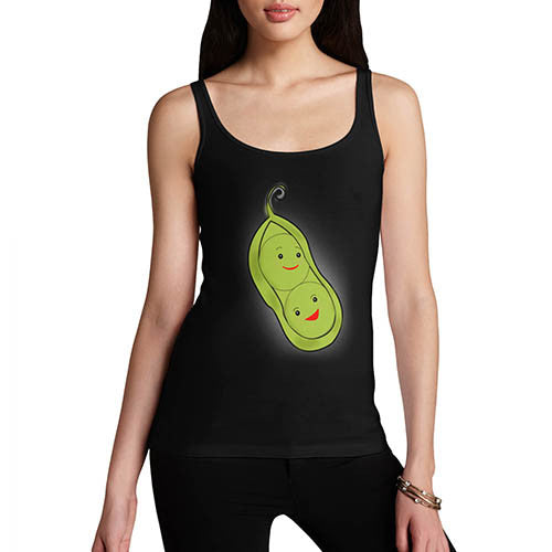 Women's Two Peas In A Pod Printed Tank Top