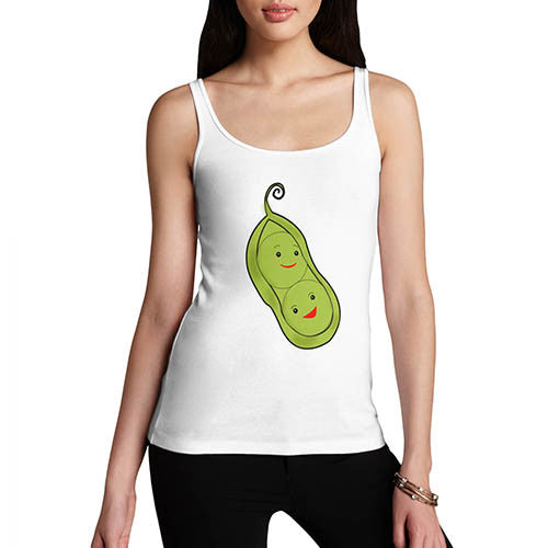 Women's Two Peas In A Pod Printed Tank Top