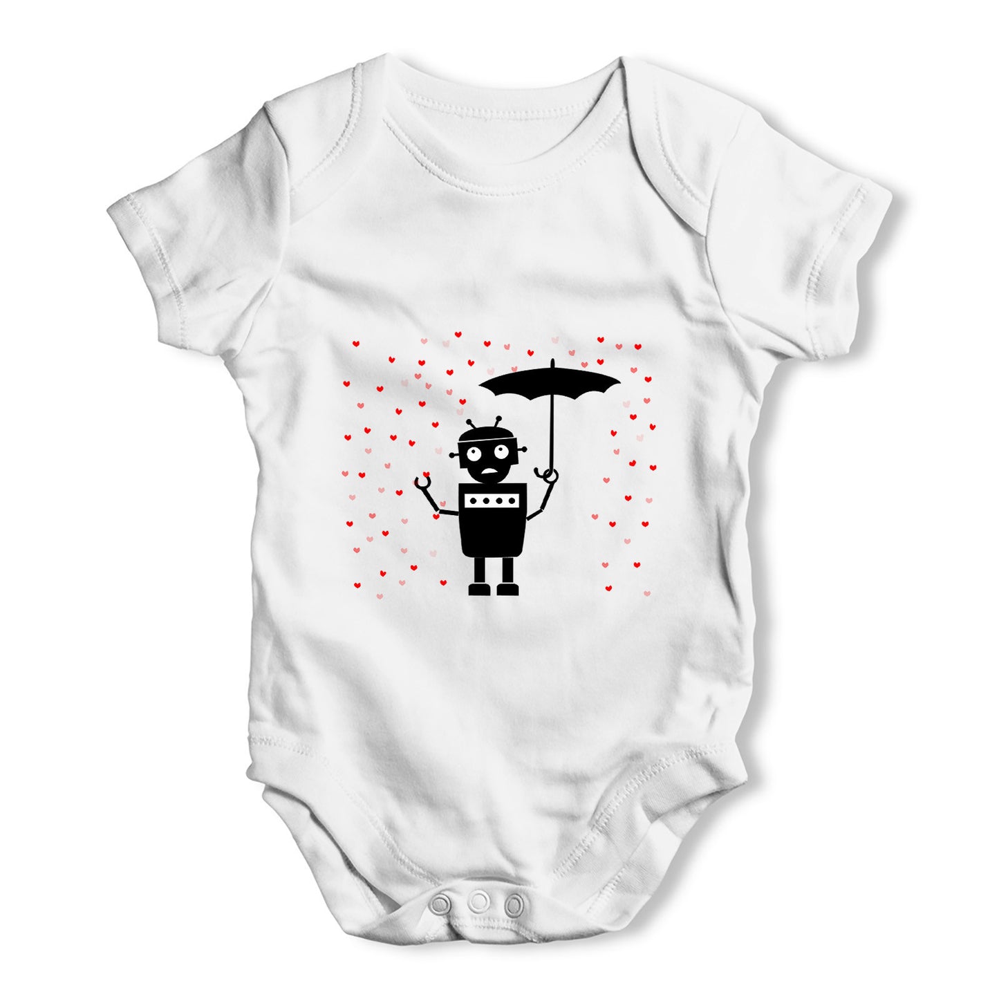 Robot Love Baby Grow Bodysuit