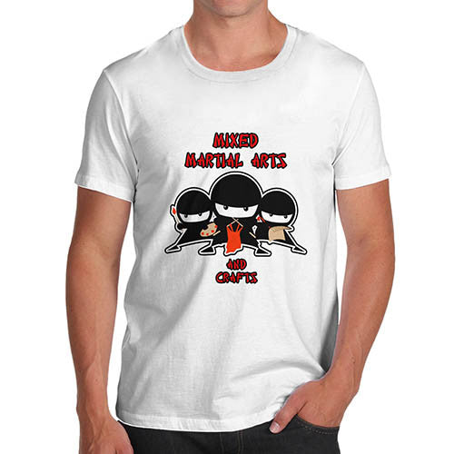 Men's Ninja Martial Arts And Crafts Funny T-Shirt