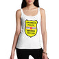 Women's Personalised Grammar Police Tank Top