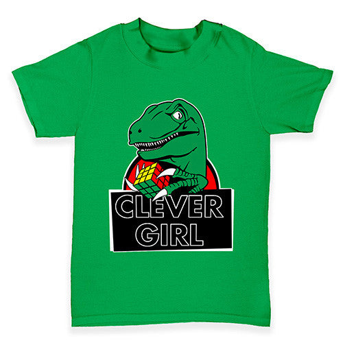 Clever Girl Dinosaur Baby Toddler T-Shirt