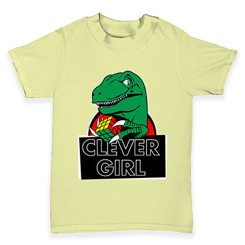 Clever Girl Dinosaur Baby Toddler T-Shirt