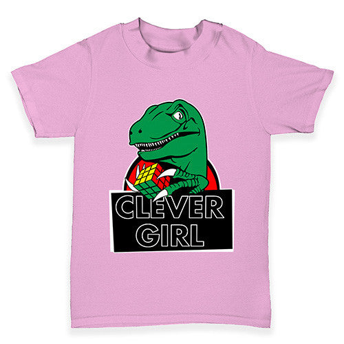 Clever Girl Dinosaur Baby Toddler T-Shirt