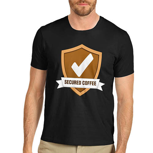 Mens Secured Coffee T-Shirt