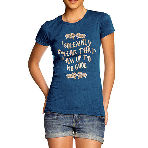 Women's Solemnly Swear Up To No Good T-Shirt