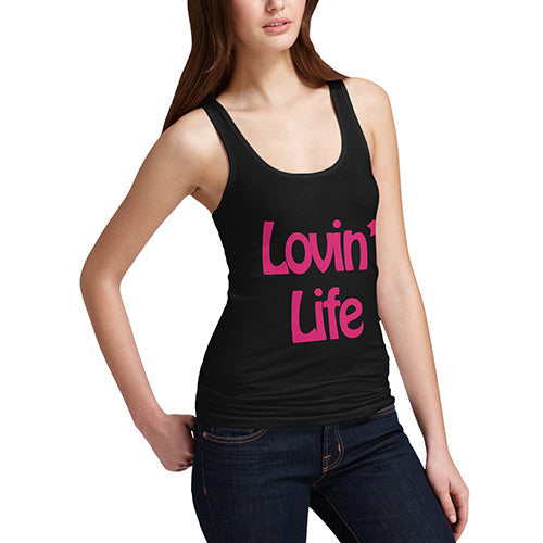 Women's Loving Life Graphic Tank Top