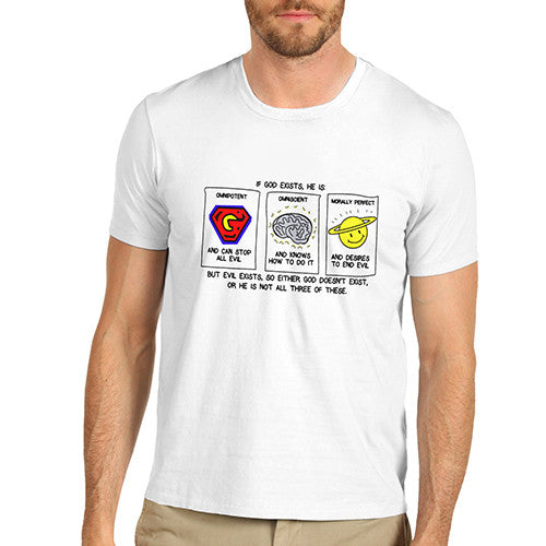 Men's If God Exists Funny T-Shirt