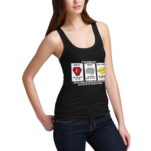 Women's If God Exists Funny Tank Top