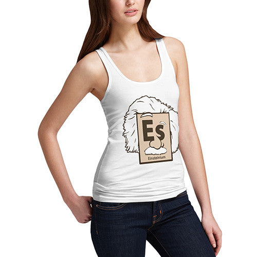 Women's Einsteinium Element Funny Tank Top