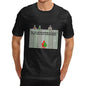 Men's Santa Entering Bethlehem T-Shirt