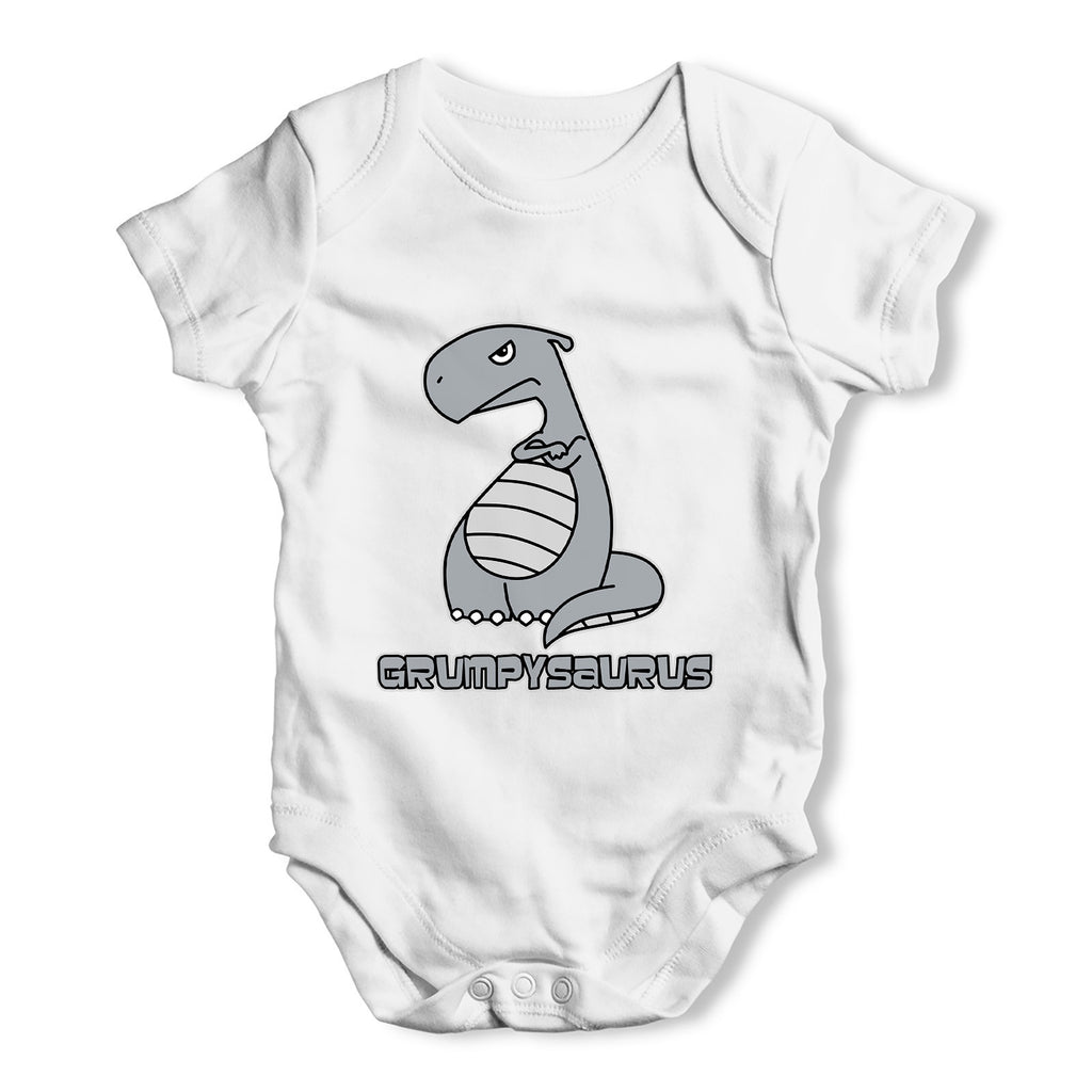 Grumpy Grumposaur Dinosaur Baby Grow Bodysuit